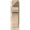 Ekena Millwork Merced Arts & Crafts Rough Sawn Outlooker, Douglas Fir, 6"W x 12"D x 20"H OUT06X12X20MRC03RDF - alternate 2